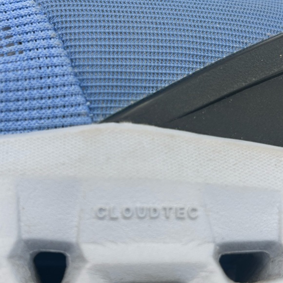 On Running On Cloud Cloudstratus Sneakers Marina Blue & Gray Women’s 7 Cloudtec - Picture 8 of 12